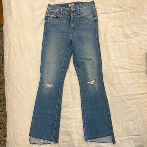 Mother Jeans - The Insider Crop Step Fray